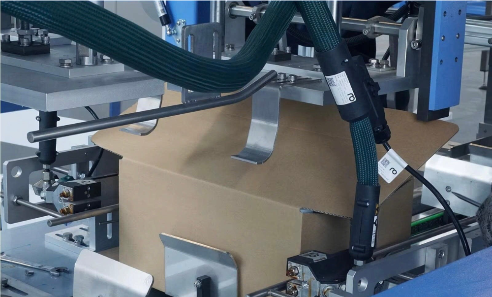 Máy Dán Thùng Carton Tự Động Sử Dụng Keo Hotmelt
